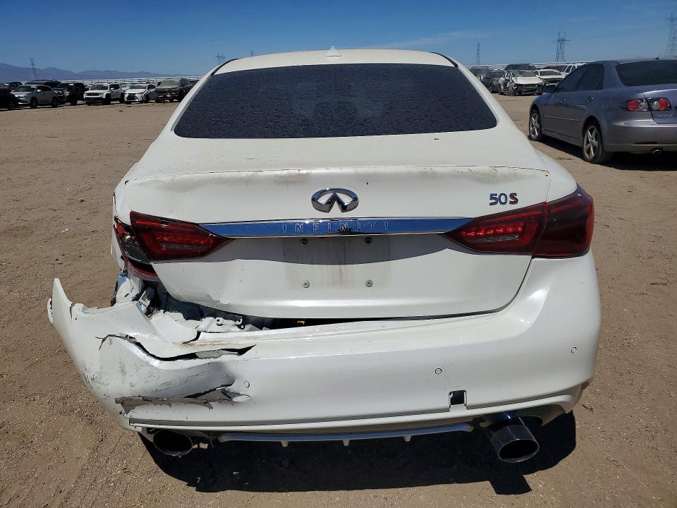 Aukcja sprzedaży 2018 Infiniti Q50, vin: JN1FV7AP6JM461345, numer aukcji: 59136446