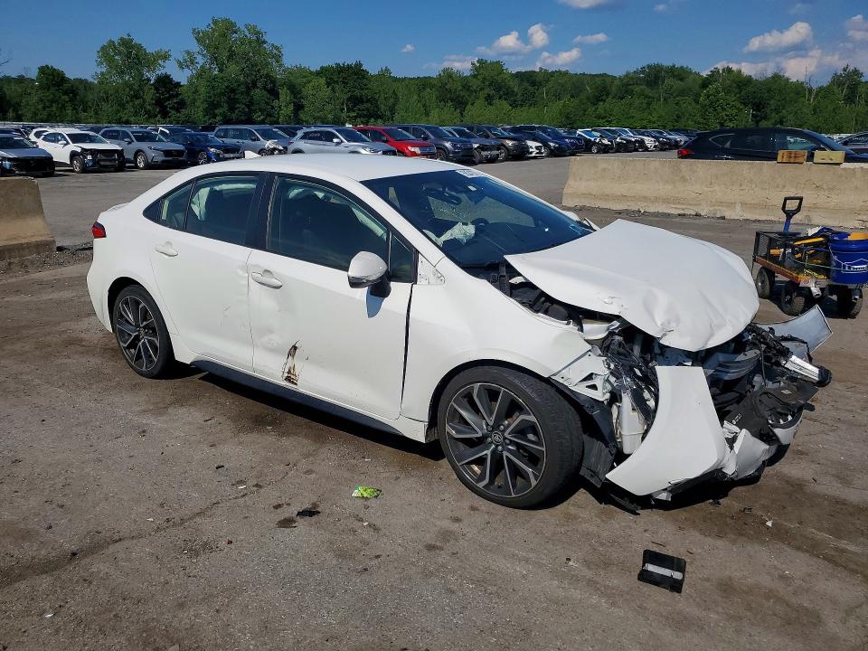 2020 Toyota Corolla მანქანა იყიდება აუქციონზე, vin: JTDS4RCE9LJ044389, აუქციონის ნომერი: 59242376