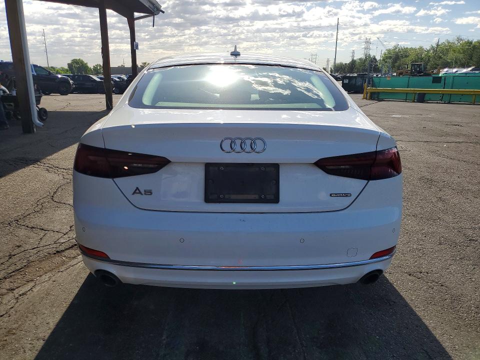 2019 Audi A5 მანქანა იყიდება აუქციონზე, vin: WAUBNCF54KA045323, აუქციონის ნომერი: 56827996