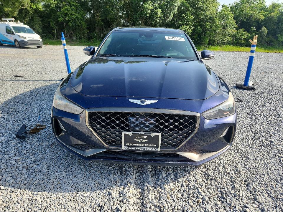 58761196 :رقم المزاد ، KMTG44LA0KU019806 vin ، 2019 Genesis G70 مزاد بيع