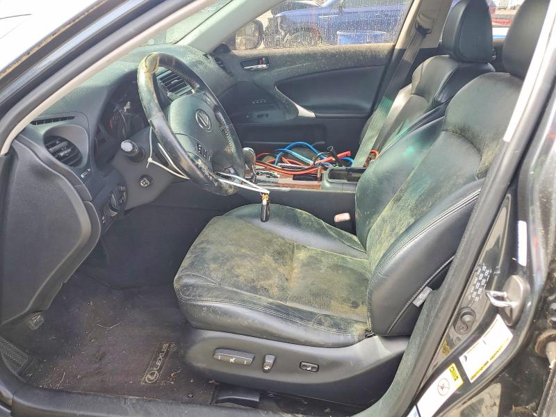 57912566 :رقم المزاد ، JTHBE262X85019313 vin ، 2008 Lexus Is مزاد بيع