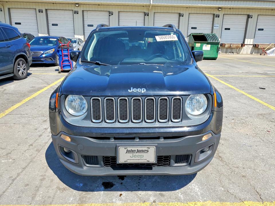 Продаж на аукціоні авто 2018 Jeep Renegade, vin: ZACCJABB4JPG79104, номер лоту: 58685966