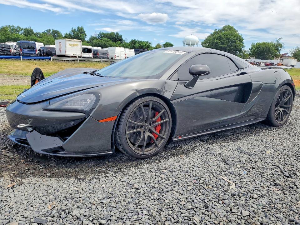 57419816 :رقم المزاد ، SBM13FAA1KW007777 vin ، 2019 Mclaren Automotive 570s مزاد بيع