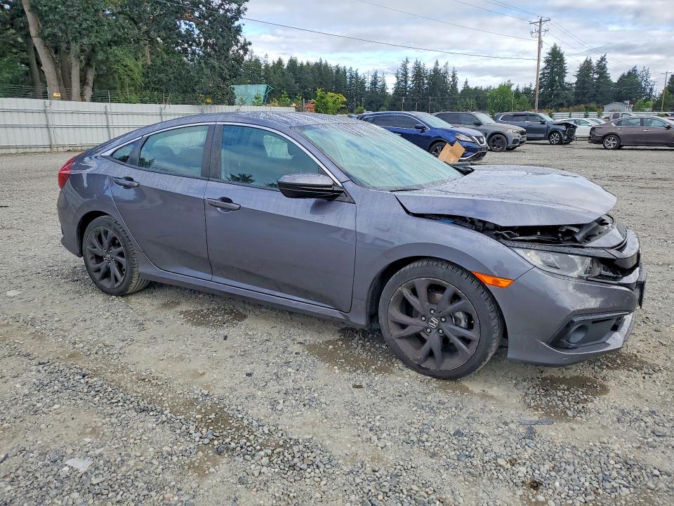 Aukcja sprzedaży 2020 Honda Civic, vin: 2HGFC2F80LH538239, numer aukcji: 58476446
