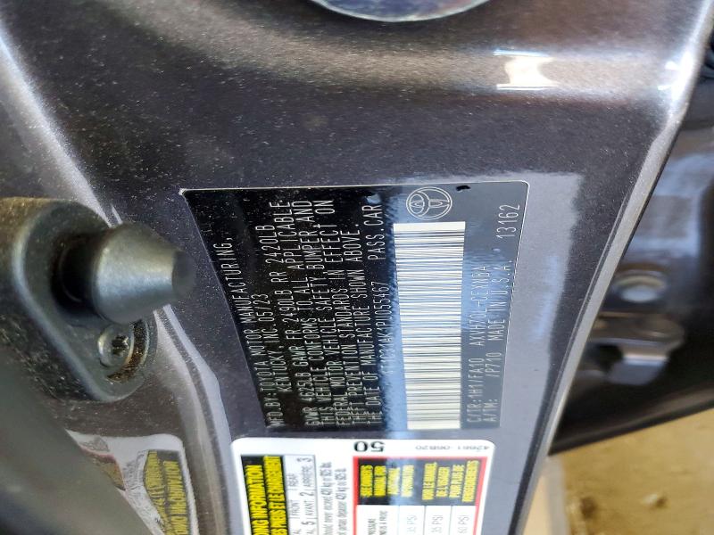 55387416 :رقم المزاد ، 4T1C31AK1PU055467 vin ، 2023 Toyota Camry مزاد بيع