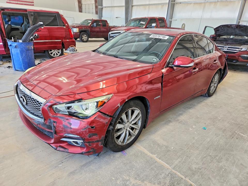 Aukcja sprzedaży 2014 Infiniti Q50 Hybrid, vin: JN1AV7ARXEM702020, numer aukcji: 56978716