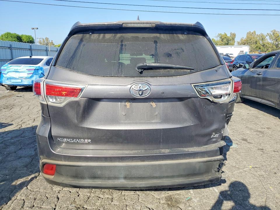 2016 Toyota Highlander მანქანა იყიდება აუქციონზე, vin: 5TDZKRFH5GS141219, აუქციონის ნომერი: 58150096