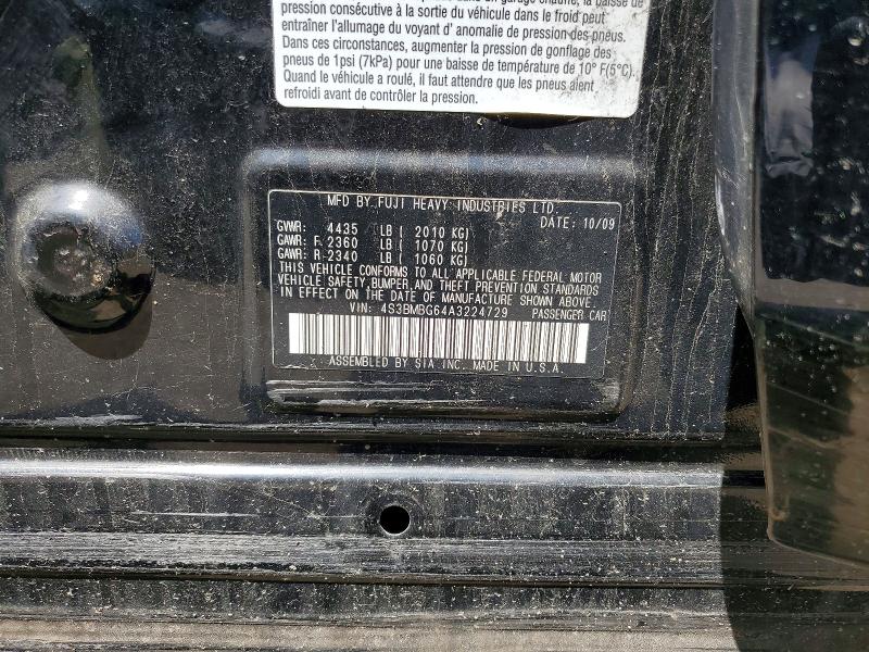 Продажа на аукционе авто 2010 Subaru Legacy, vin: 4S3BMBG64A3224729, номер лота: 56319766