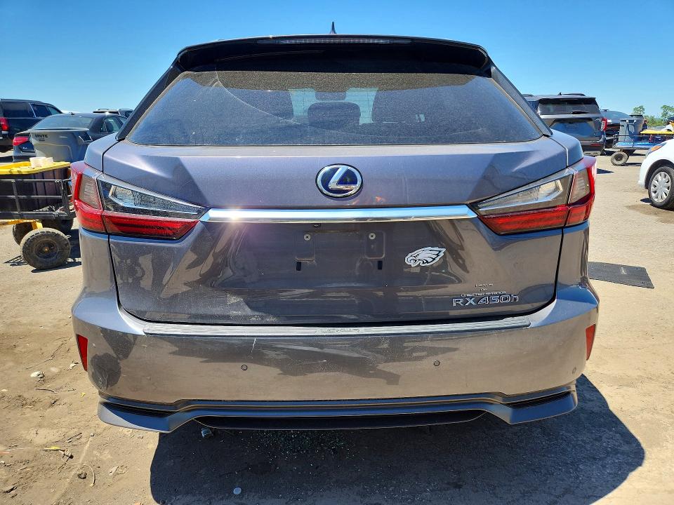 Продажа на аукционе авто 2018 Lexus Rx 450h, vin: 2T2BGMCA8JC022850, номер лота: 55794026