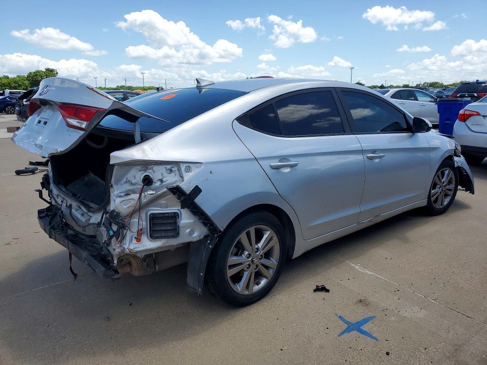 2018 Hyundai Elantra მანქანა იყიდება აუქციონზე, vin: KMHD84LF1JU512499, აუქციონის ნომერი: 55139606