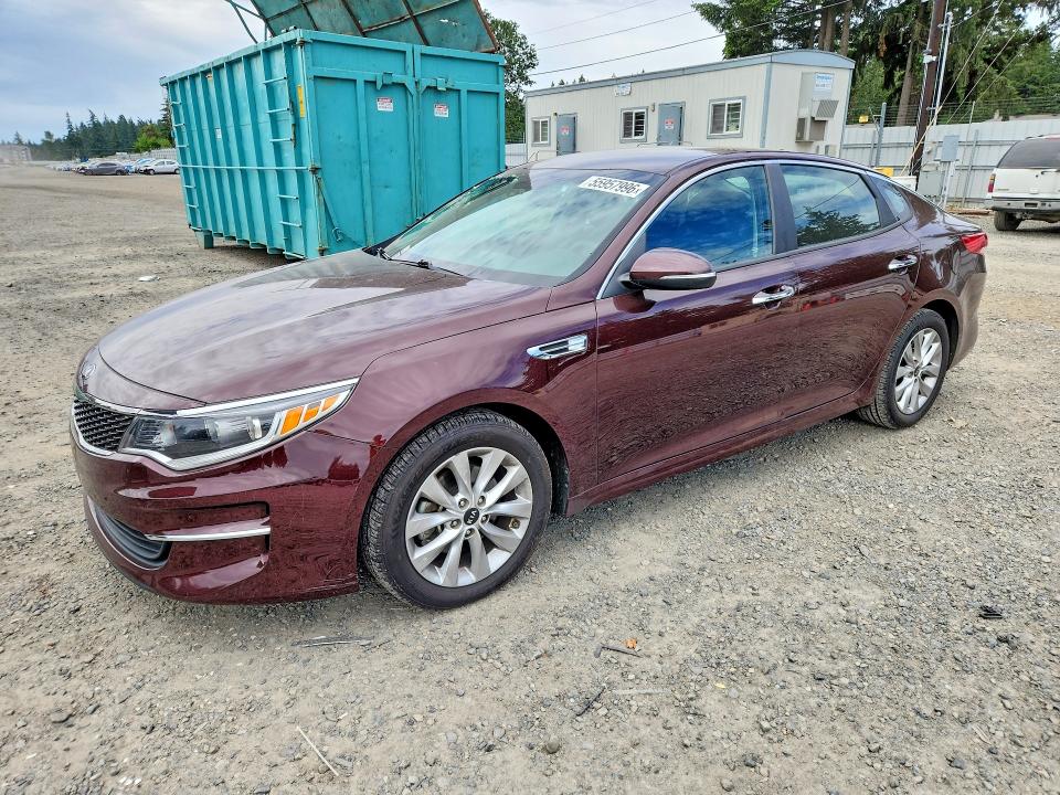 Aukcja sprzedaży 2018 Kia Optima, vin: 5XXGT4L36JG264682, numer aukcji: 55957996