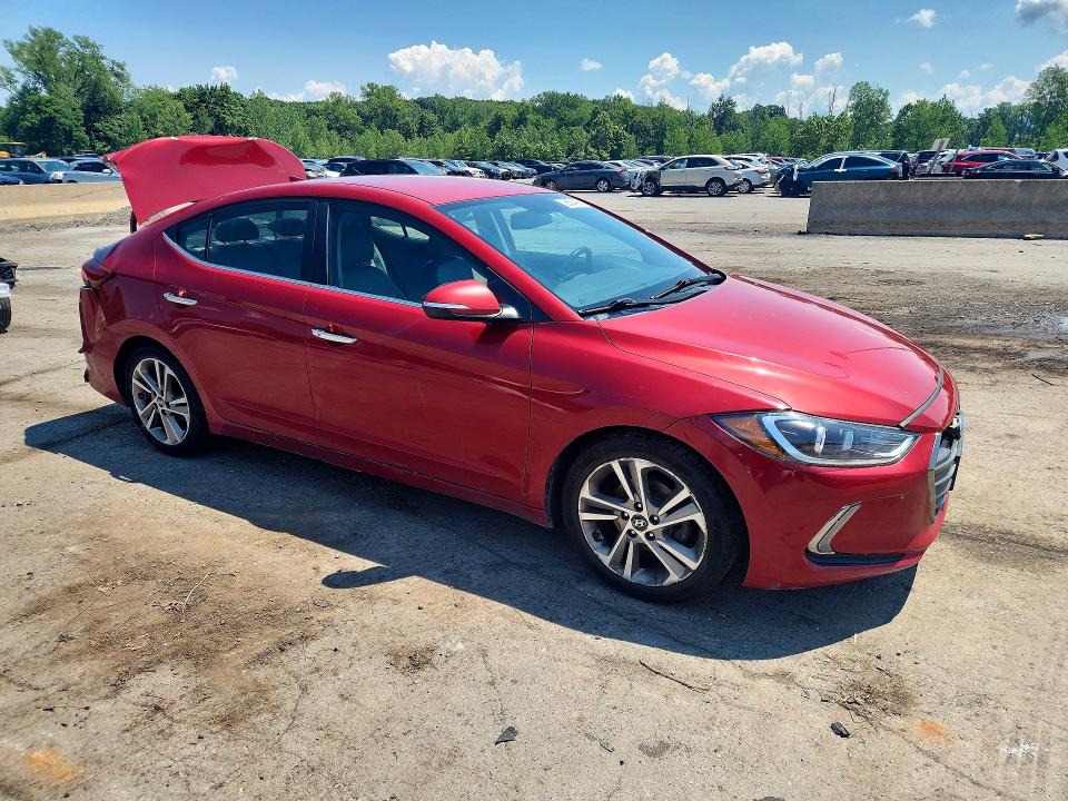 58594426 :رقم المزاد ، 5NPD84LF8HH050547 vin ، 2017 Hyundai Elantra مزاد بيع