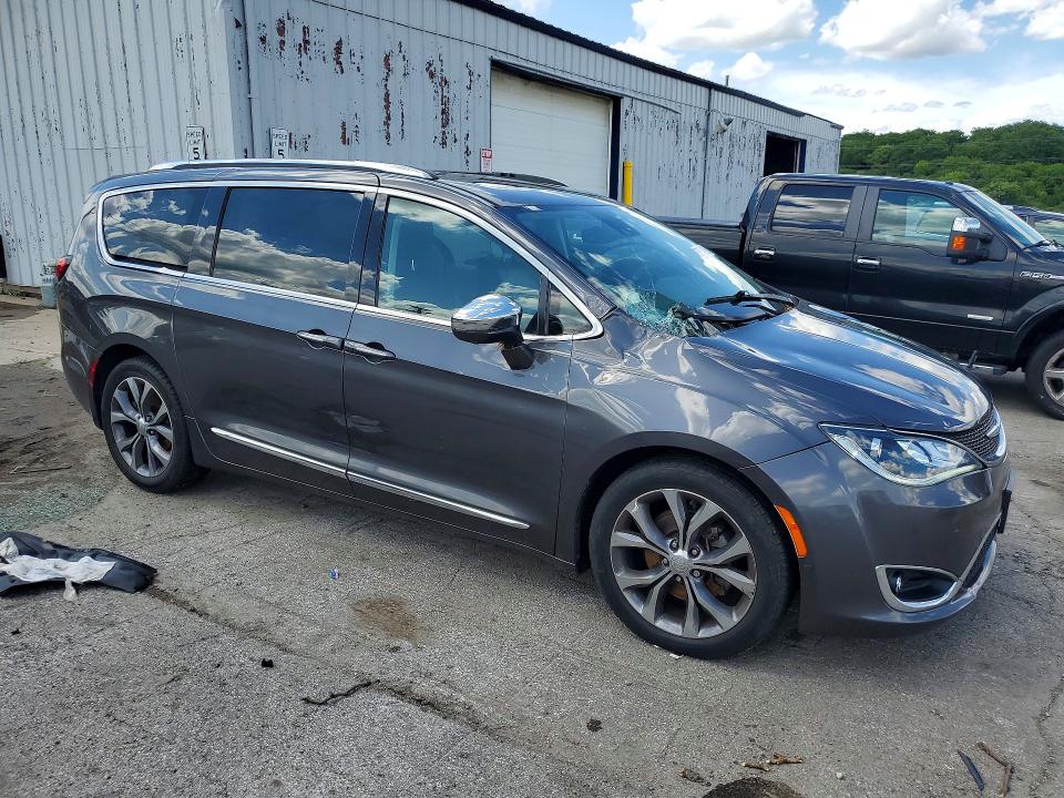Продажа на аукционе авто 2017 Chrysler Pacifica, vin: 2C4RC1GG0HR744982, номер лота: 58334106