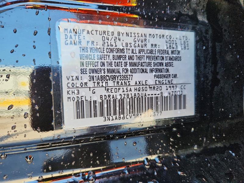 Продаж на аукціоні авто 2024 Nissan Sentra, vin: 3N1AB8CV9RY336577, номер лоту: 57497276