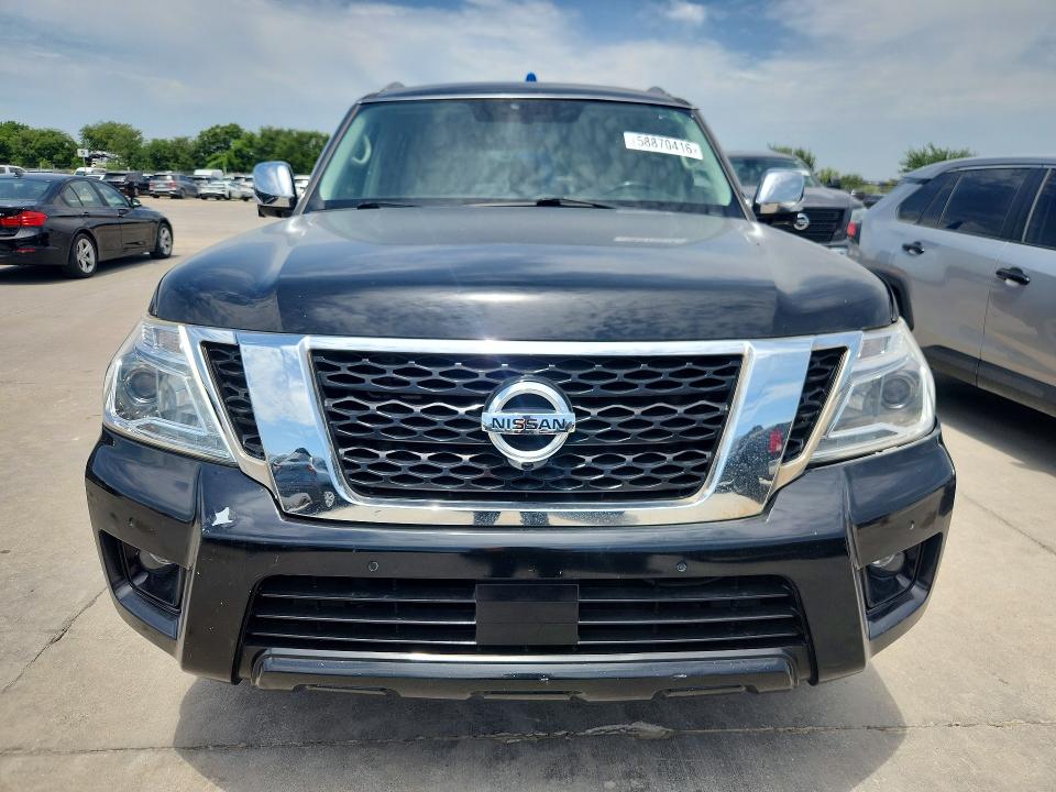 2018 Nissan Armada მანქანა იყიდება აუქციონზე, vin: JN8AY2ND7J9057494, აუქციონის ნომერი: 58870416