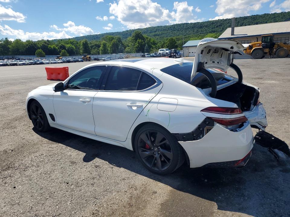 58280036 :رقم المزاد ، KMTG54TE9NU096565 vin ، 2022 Genesis G70 مزاد بيع
