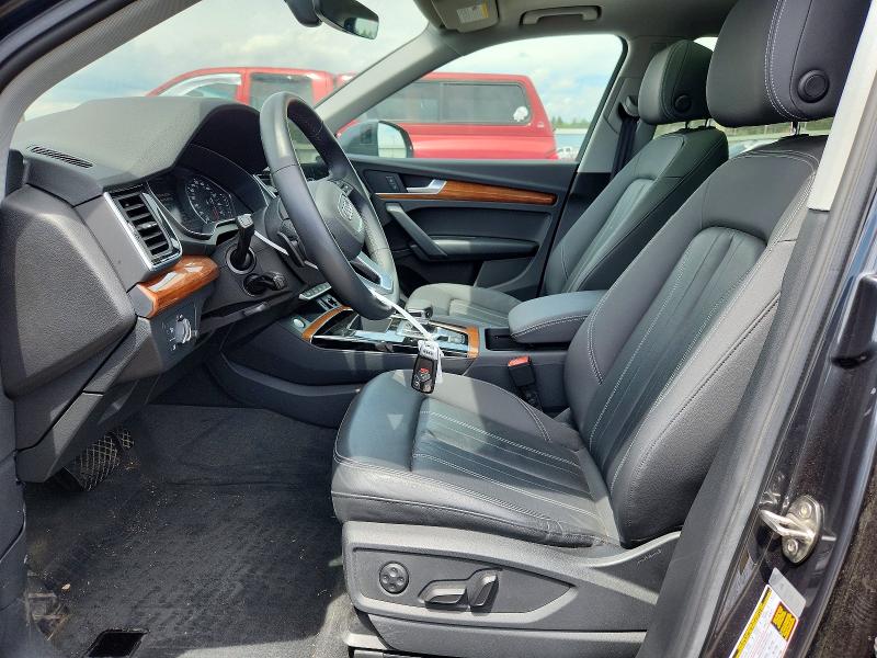 2021 Audi Q5 მანქანა იყიდება აუქციონზე, vin: WA1AAAFY6M2052094, აუქციონის ნომერი: 57637216