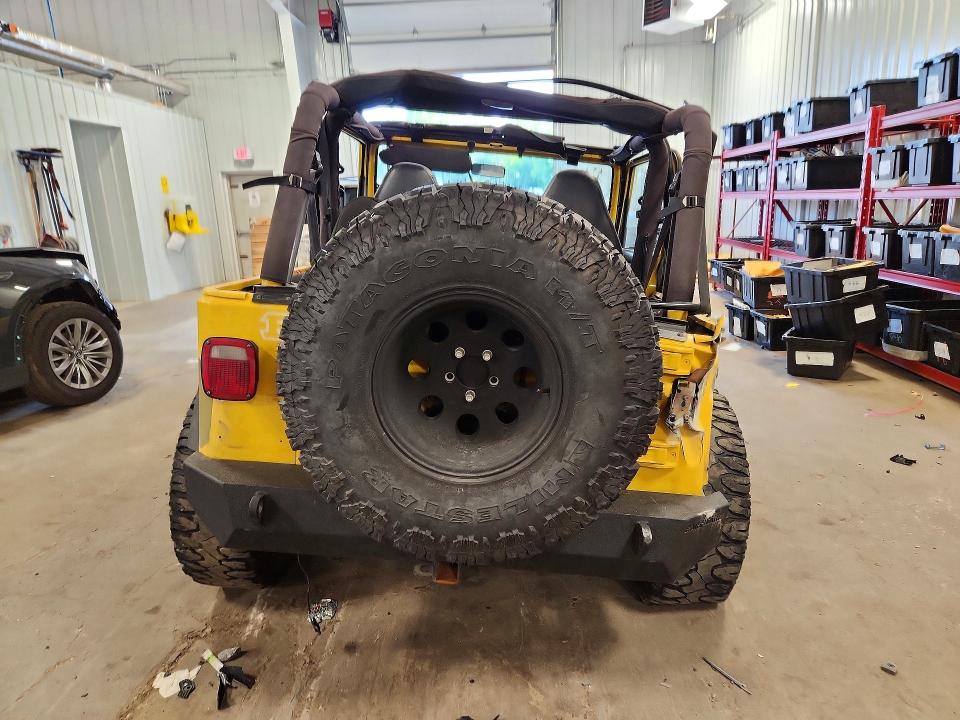 59072326 :رقم المزاد ، 1J4FA49S2YP786299 vin ، 2000 Jeep Wrangler / Tj مزاد بيع
