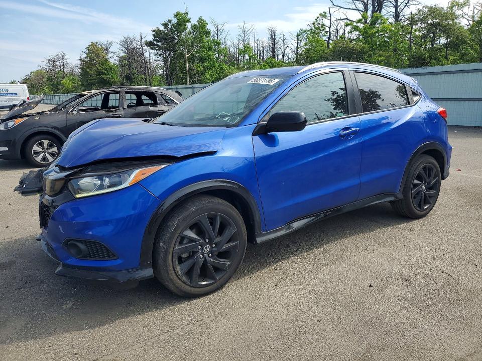 2021 Honda Hr-v მანქანა იყიდება აუქციონზე, vin: 3CZRU6H17MM723014, აუქციონის ნომერი: 56071756
