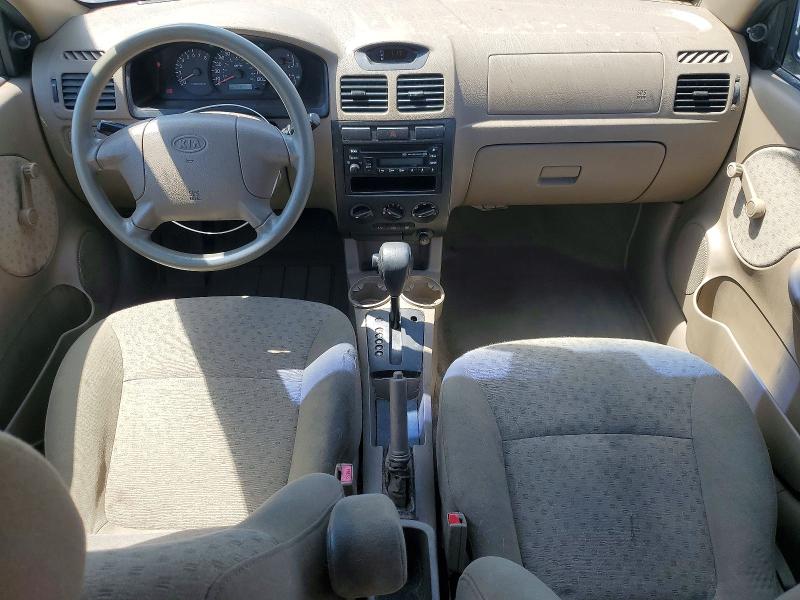 2005 Kia Rio მანქანა იყიდება აუქციონზე, vin: KNADC125556399027, აუქციონის ნომერი: 56168836