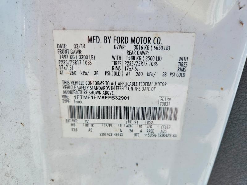 Продаж на аукціоні авто 2014 Ford Lgt Conventl, vin: 1FTMF1EM8EFB32901, номер лоту: 56098606