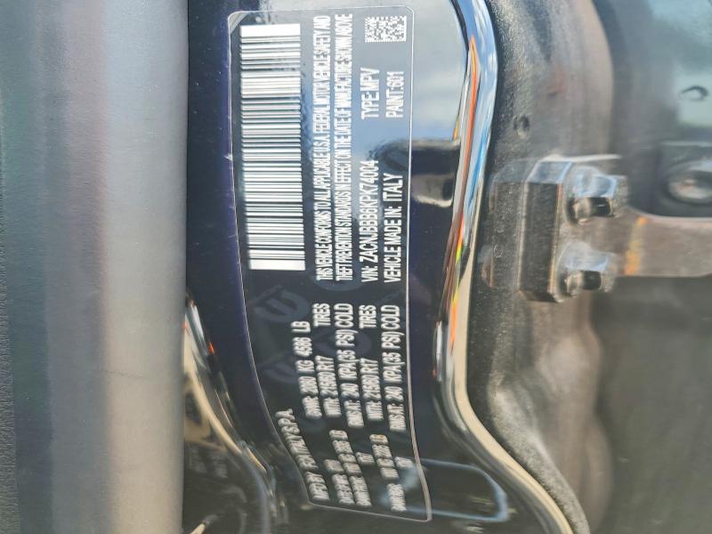 2019 Jeep Renegade მანქანა იყიდება აუქციონზე, vin: ZACNJBBB6KPK74004, აუქციონის ნომერი: 58813276