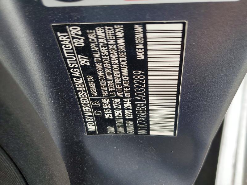 Продаж на аукціоні авто 2020 Mercedes-benz Amg Gt, vin: W1K7X6BBXLA032289, номер лоту: 85606795