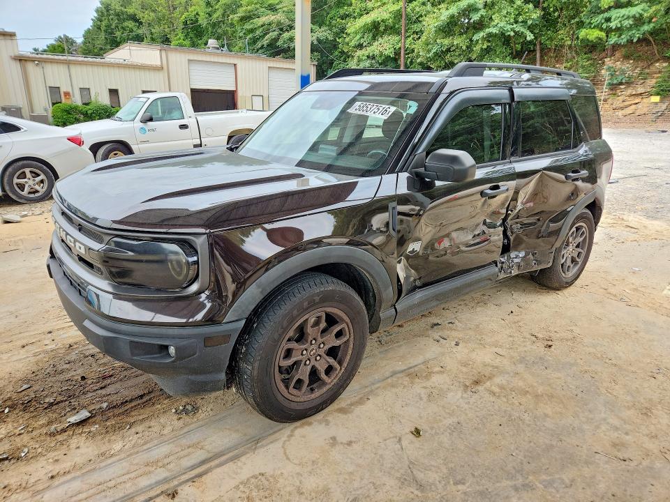 2021 Ford Bronco Sport მანქანა იყიდება აუქციონზე, vin: 3FMCR9B62MRA64227, აუქციონის ნომერი: 58537516