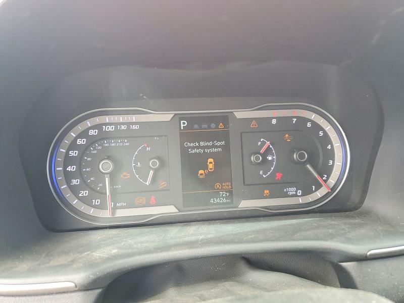 2022 Hyundai Tucson მანქანა იყიდება აუქციონზე, vin: 5NMJBCAE9NH072042, აუქციონის ნომერი: 58103426