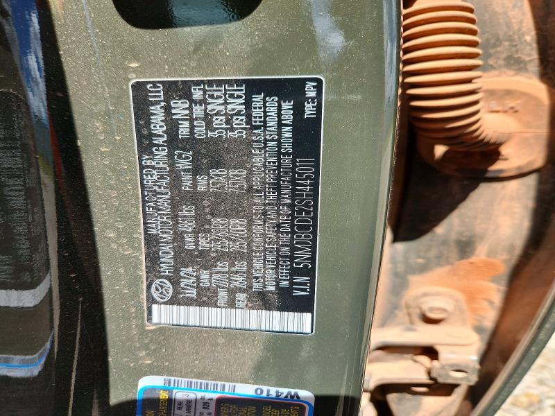 59207166 :رقم المزاد ، 5NMJBCDE2SH445011 vin ، 2025 Hyundai Tucson مزاد بيع