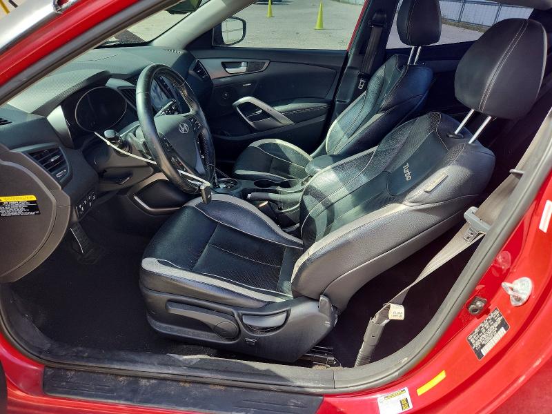 55754066 :رقم المزاد ، KMHTC6AE7FU217348 vin ، 2015 Hyundai Veloster مزاد بيع