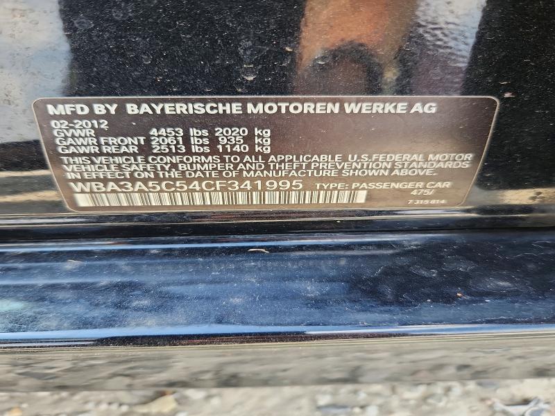 Продажа на аукционе авто 2012 Bmw 328, vin: WBA3A5C54CF341995, номер лота: 57023866