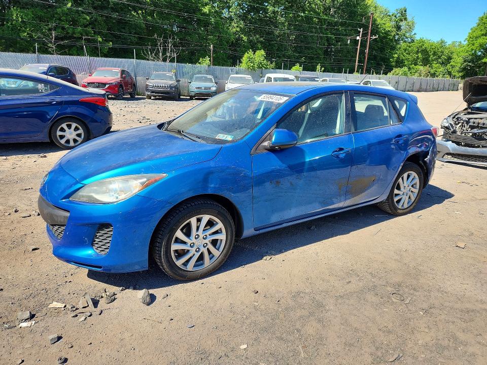 Продажа на аукционе авто 2012 Mazda 3, vin: JM1BL1M70C1535518, номер лота: 55994106