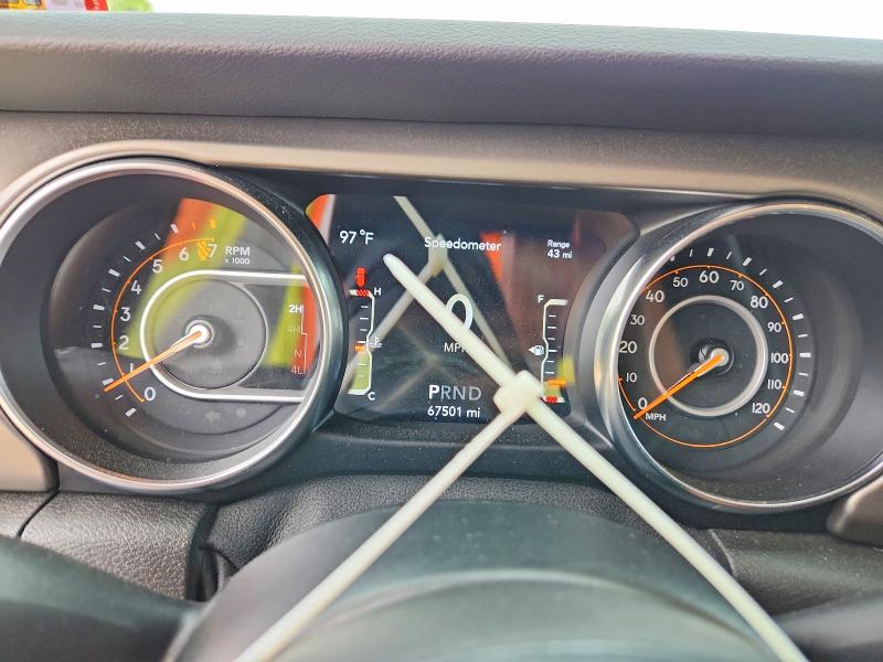56562636 :رقم المزاد ، 1C4HJXDG8KW583692 vin ، 2019 Jeep Wrangler Unlimited مزاد بيع