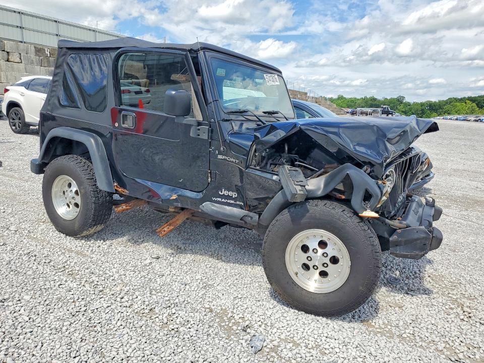 2003 Jeep Wrangler / Tj მანქანა იყიდება აუქციონზე, vin: 1J4FA49S63P309626, აუქციონის ნომერი: 57413816