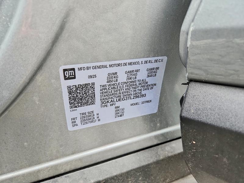 Aukcja sprzedaży 2026 Gmc Terrain, vin: 3GKALUEG3TL296393, numer aukcji: 56493136