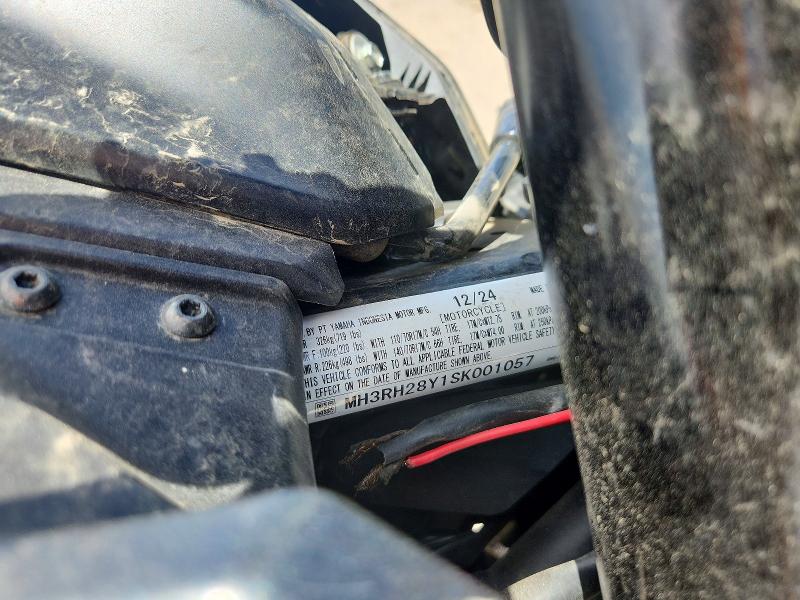 55620176 :رقم المزاد ، MH3RH28Y1SK001057 vin ، 2025 Yamaha Mtn320 مزاد بيع