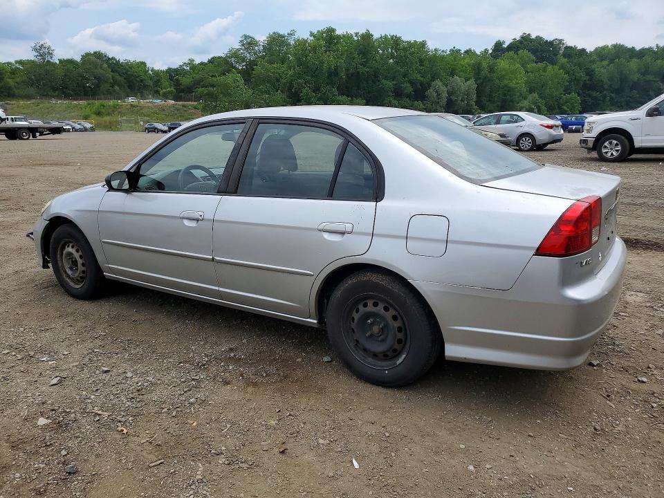 59536706 :رقم المزاد ، 2HGES16565H566631 vin ، 2005 Honda Civic مزاد بيع