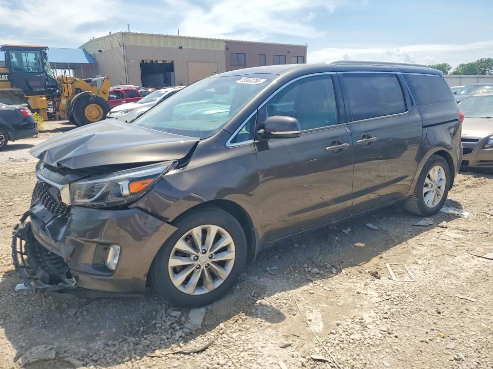 2015 Kia Sedona მანქანა იყიდება აუქციონზე, vin: KNDMC5C17F6047784, აუქციონის ნომერი: 55963286