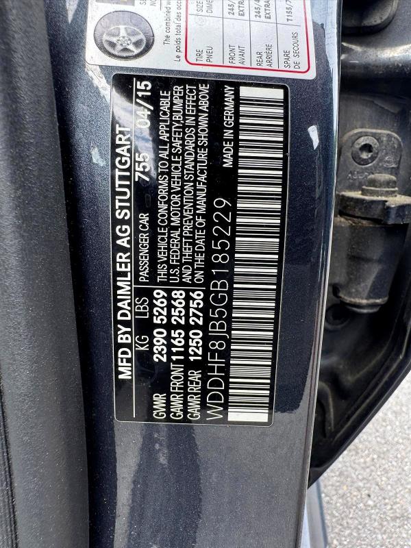 Продажа на аукционе авто 2016 Mercedes-benz E, vin: WDDHF8JB5GB185229, номер лота: 57262496