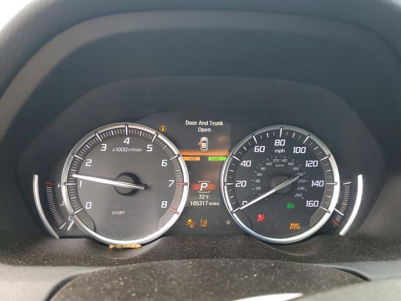 2018 Acura Tlx მანქანა იყიდება აუქციონზე, vin: 19UUB1F38JA011604, აუქციონის ნომერი: 55497406