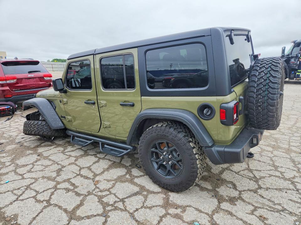 56956466 :رقم المزاد ، 1C4PJXDN8SW509814 vin ، 2025 Jeep Wrangler مزاد بيع