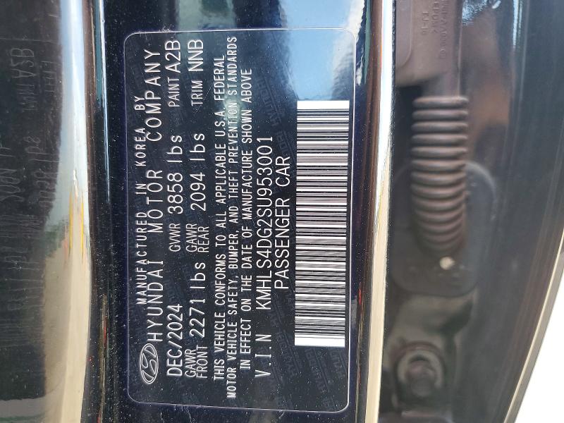 55537566 :رقم المزاد ، KMHLS4DG2SU953001 vin ، 2025 Hyundai Elantra مزاد بيع