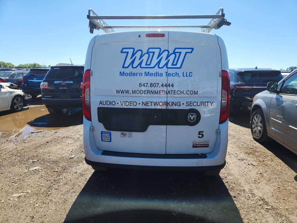 58038756 :رقم المزاد ، ZFBHRFAB2N6W92409 vin ، 2022 Ram Promaster City مزاد بيع