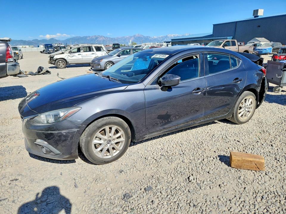 56715166 :رقم المزاد ، 3MZBM1V77FM236575 vin ، 2015 Mazda 3 مزاد بيع