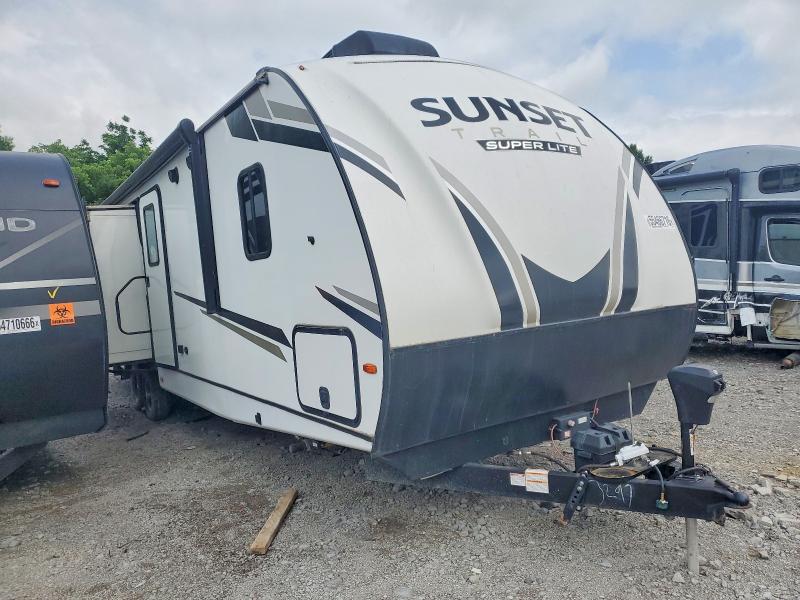 2022 Keystone Sunset Trail მანქანა იყიდება აუქციონზე, vin: 4YDTSSR25N5353297, აუქციონის ნომერი: 55466716