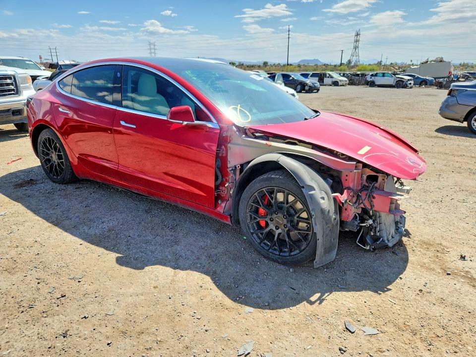 57489896 :رقم المزاد ، 5YJ3E1EC9LF641838 vin ، 2020 Tesla Model 3 مزاد بيع