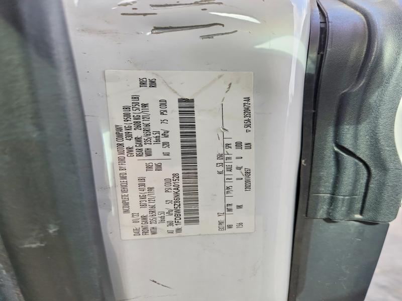 55571666 :رقم المزاد ، 1FDBW5Z86NKA01528 vin ، 2022 Ford Transit مزاد بيع
