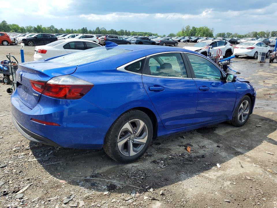 2019 Honda Insight მანქანა იყიდება აუქციონზე, vin: 19XZE4F56KE033548, აუქციონის ნომერი: 57216686