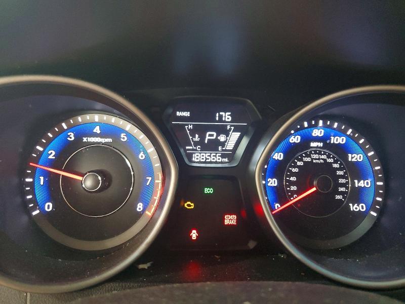 2014 Hyundai Elantra მანქანა იყიდება აუქციონზე, vin: KMHDH4AE7EU105402, აუქციონის ნომერი: 56759186